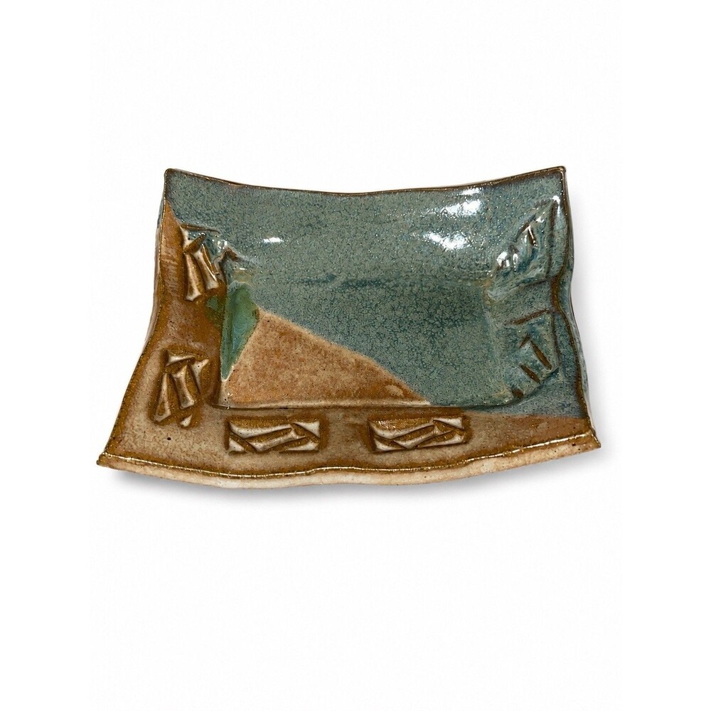 Susan Beecher Studio Pottery Trinket Dish Signed